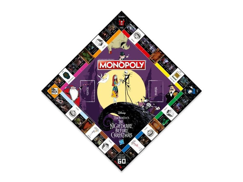 Winning Moves Monopoly The Nightmare Before Christmas Edition Board Game 2024 (English)