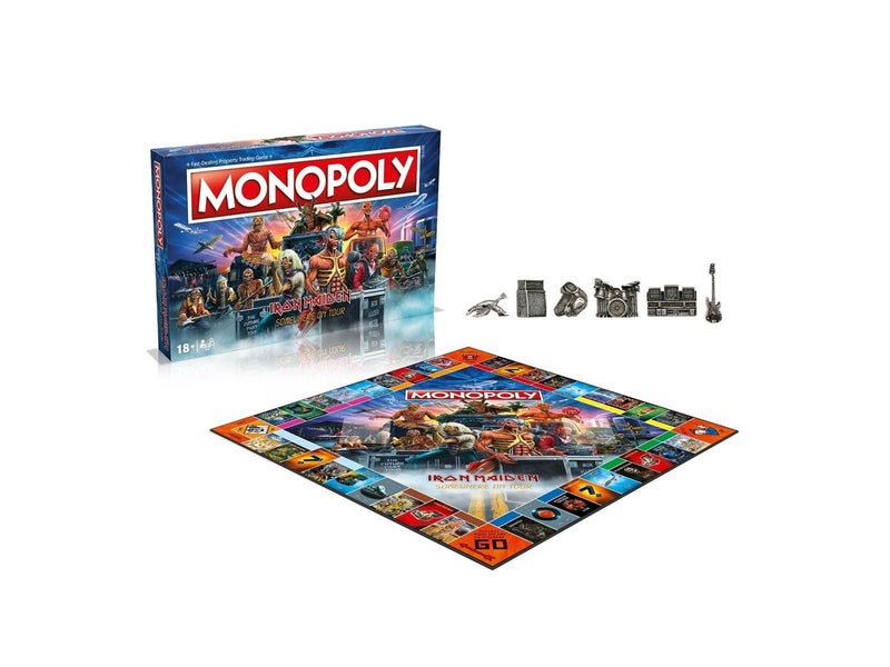 Winning Moves Monopoly Iron Maiden Edition (English)