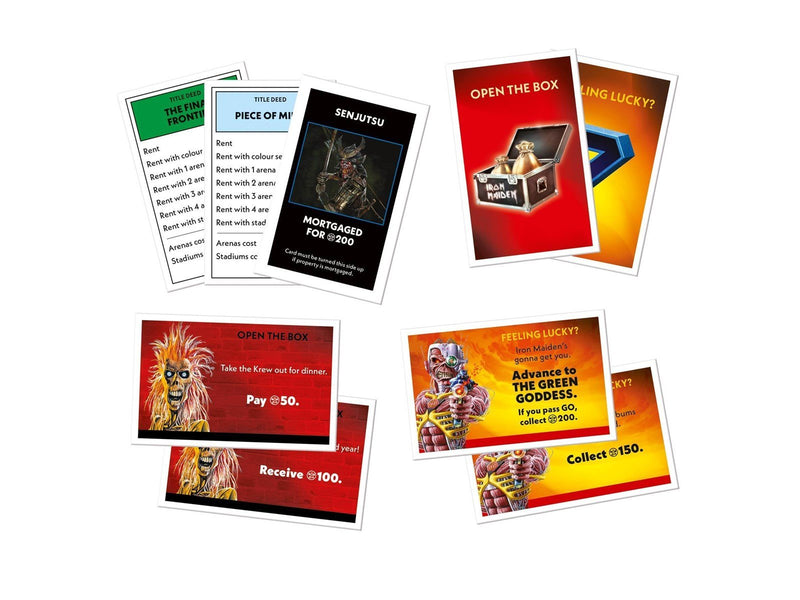 Winning Moves Monopoly Iron Maiden Edition (English)