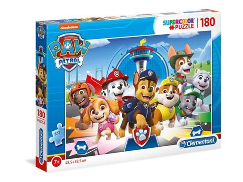 Clementoni Jigsaw Puzzle Super Color PAW Patrol 180pcs. Boden