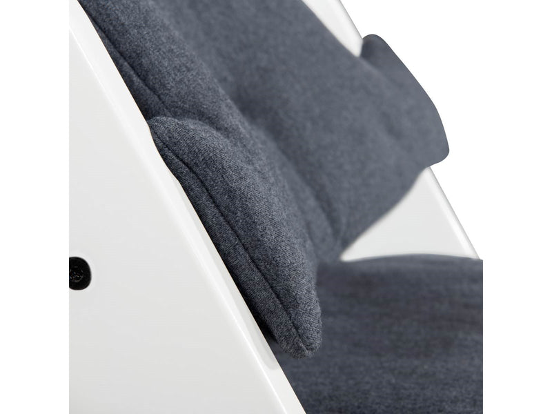 Hauck Select high chair cushion Jersey Charcoal