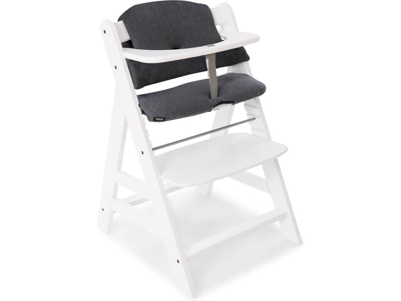 Hauck Select high chair cushion Jersey Charcoal