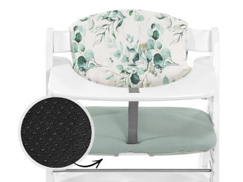 Hauck Select high chair cushion Leaves Mint