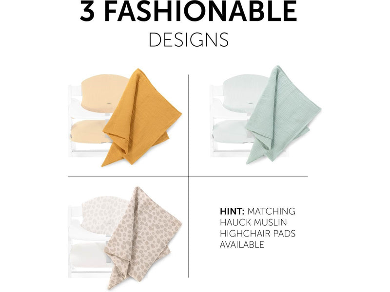 Hauck Cuddle N Clean gauze cloth 80 x 80 cm 3 pcs