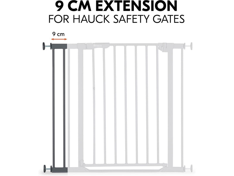 Hauck Safety Gate Extension 9 cm dark grey