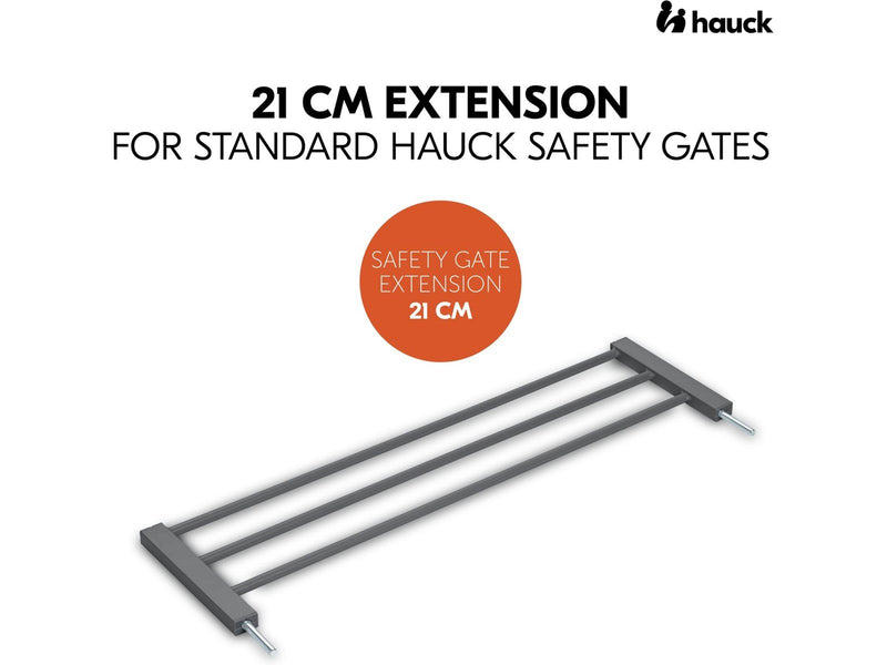Hauck Safety Gate Extension 21 cm dark grey