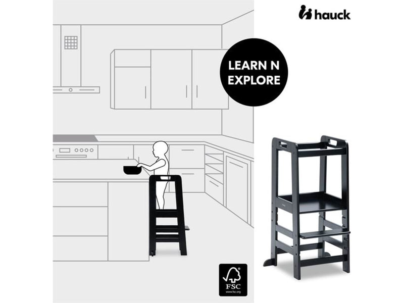 Hauck Learn N Explore standing stool black