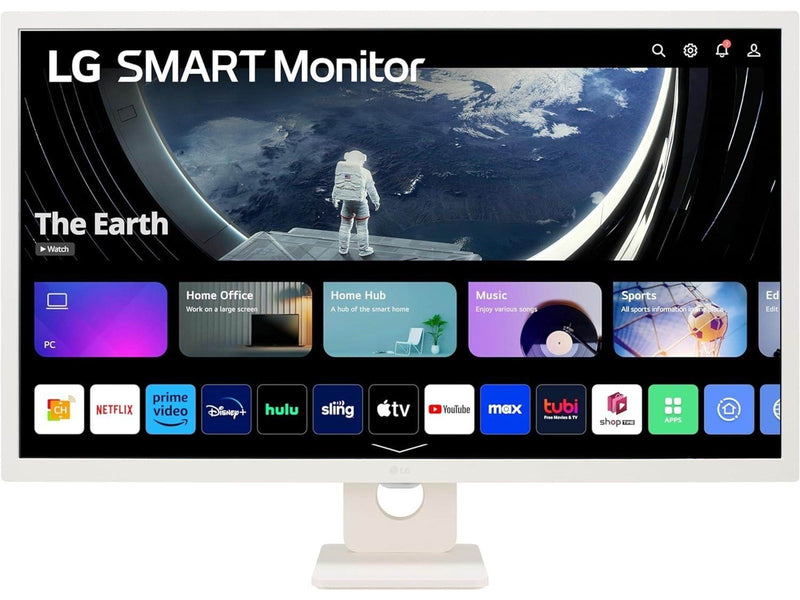 32" LG MyView 32SR50F-W - Smart Monitor - 1920x1080 - IPS - HDR10