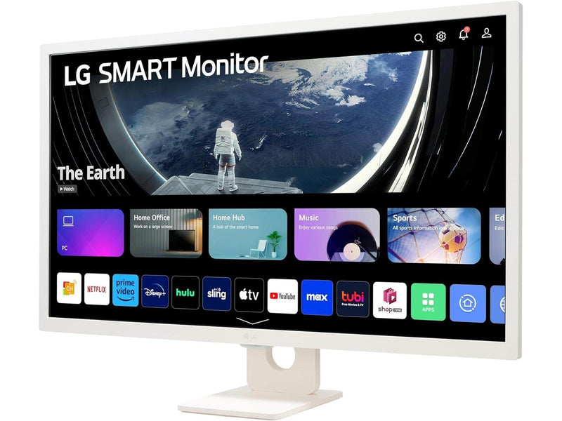 32" LG MyView 32SR50F-W - Smart Monitor - 1920x1080 - IPS - HDR10