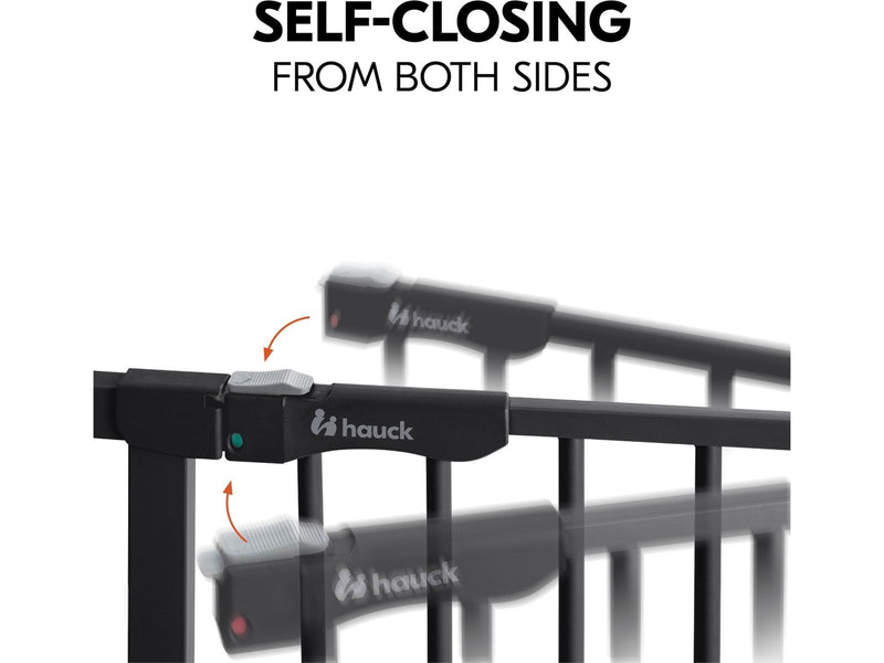 Hauck Clear Step Autoclose 2 security gate 75 - 80 cm black