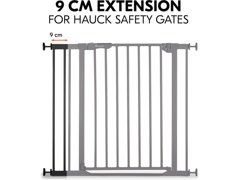 Hauck Safety Gate Extension 9 cm black