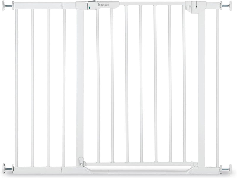 Hauck Clear Step Autoclose 2 security gate 75 - 80 cm white + 21 cm extension piece