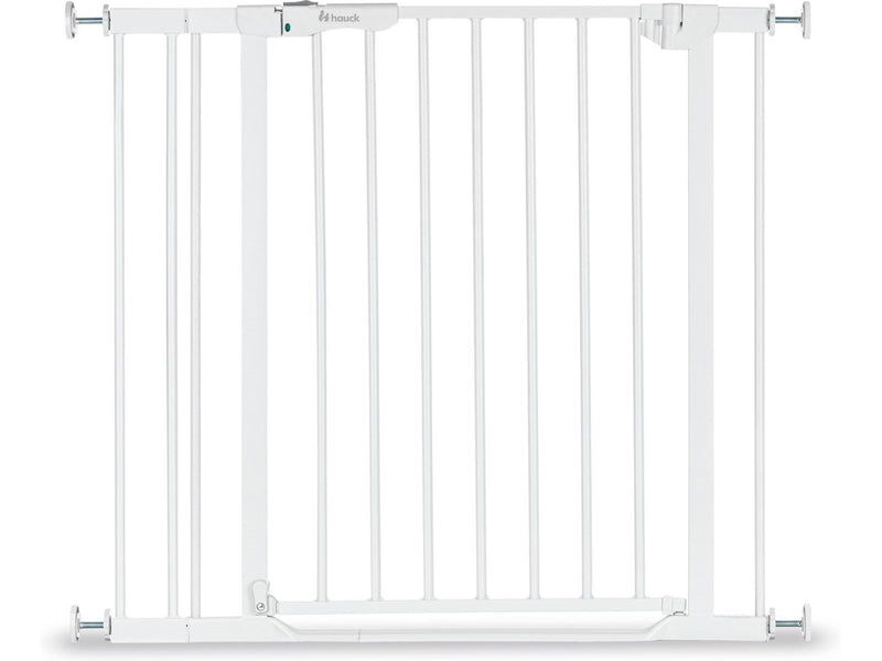 Hauck Clear Step Autoclose 2 security gate 75 - 80 cm white + 9 cm extension piece