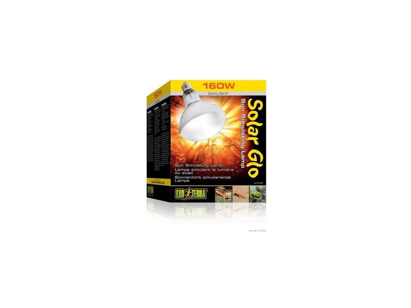 EXO TERRA - Solar Glo 160W Uva/Uvb Heat & Sunlight E27 - (220.1822)