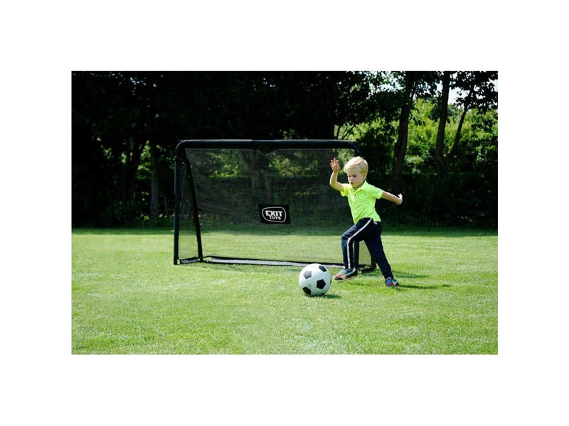 EXIT Maestro Steel Football Goal 180 cm x 120 cm Black