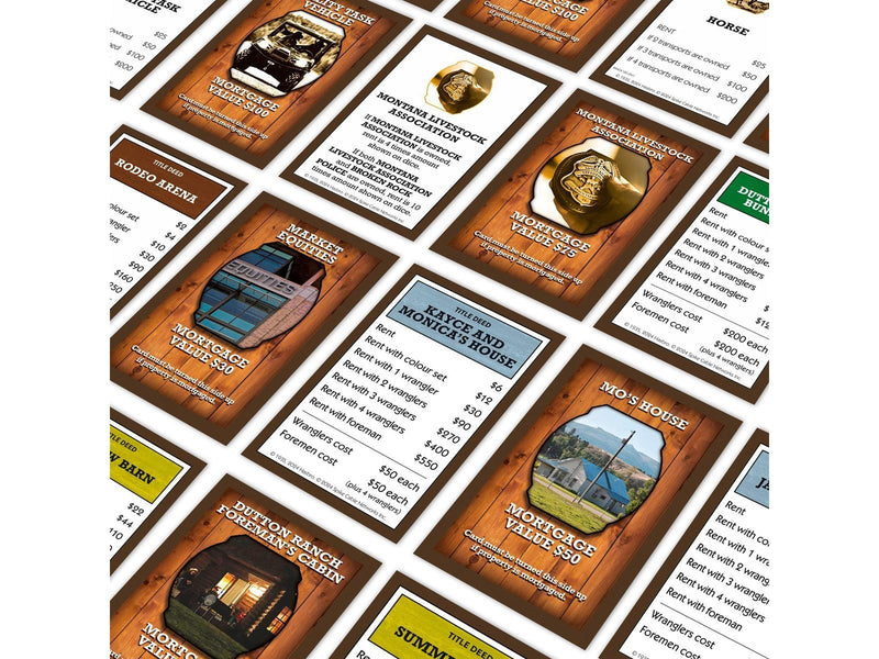 Winning Moves Yellowstone Monopoly Board Game