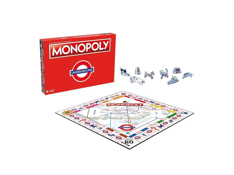 Winning Moves London Underground Monopoly Board Game