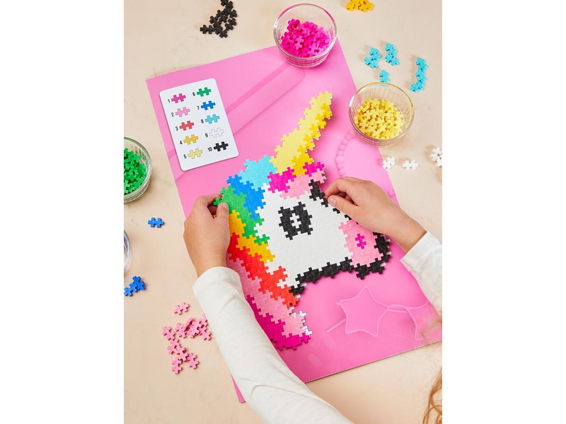 Plus-Plus Puzzle By Number Unicorn 250 pcs