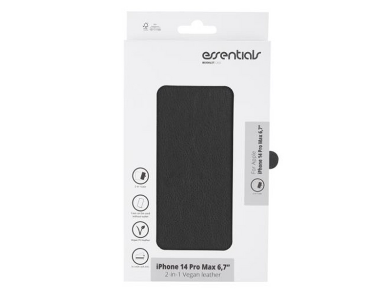 Essentials Wallet Black - iPhone 14 Pro Max