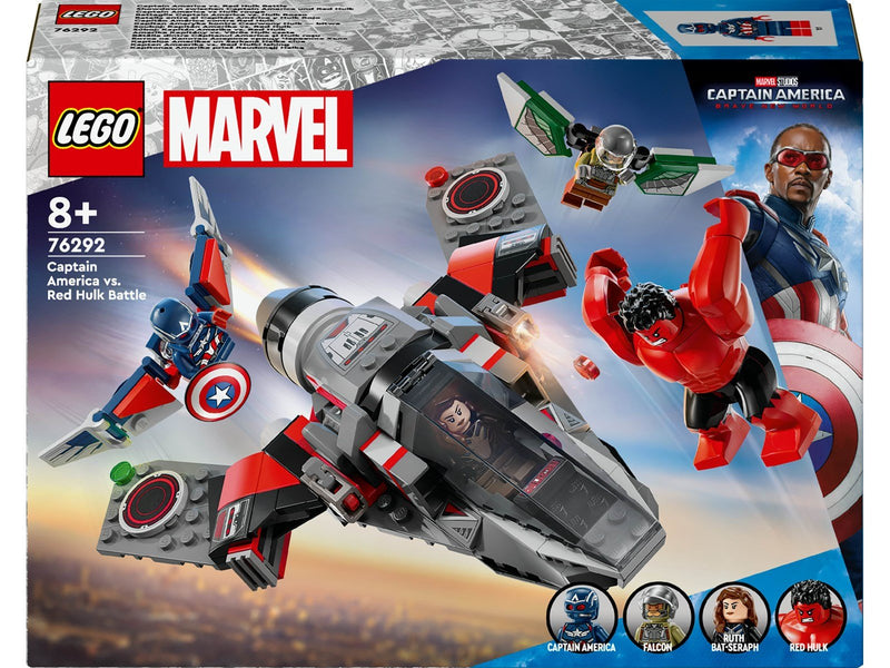 LEGO Super Heroes Marvel 76292 Captain America vs. Red Hulk Battle