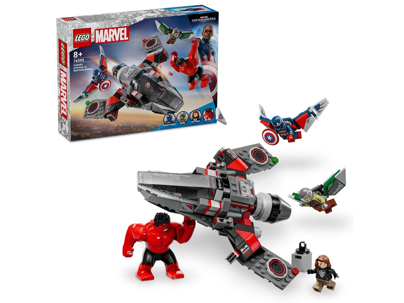 LEGO Super Heroes Marvel 76292 Captain America vs. Red Hulk Battle