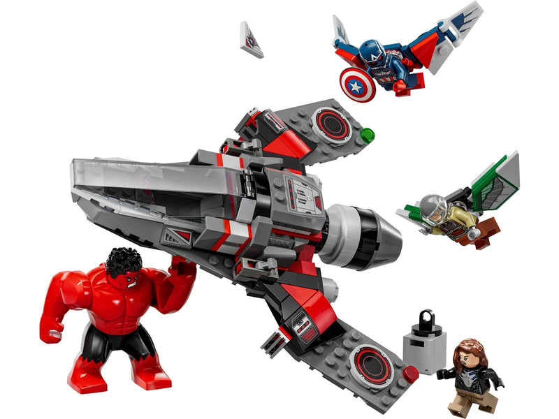 LEGO Super Heroes Marvel 76292 Captain America vs. Red Hulk Battle