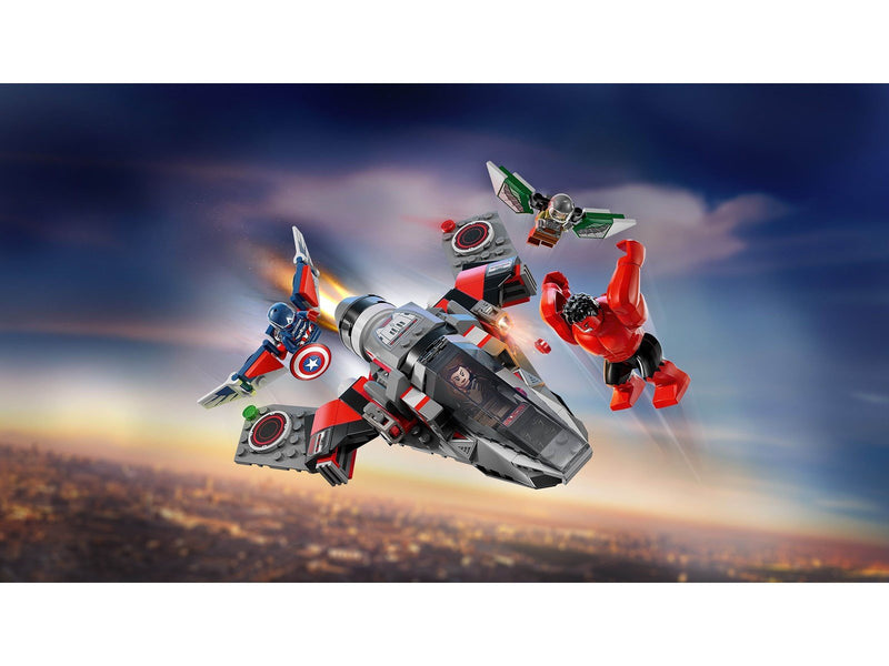 LEGO Super Heroes Marvel 76292 Captain America vs. Red Hulk Battle