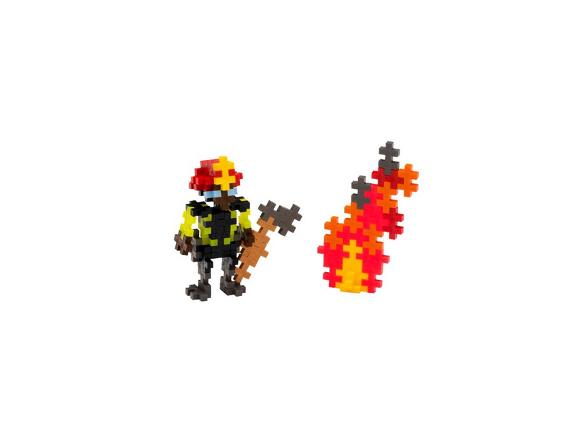 Plus-Plus Firefighter Tube 100 pcs