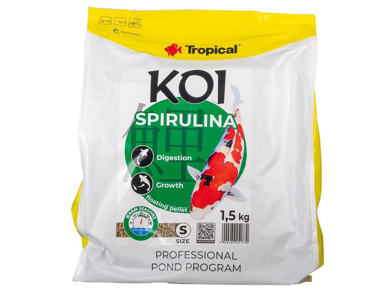 Tetra TROPICAL - New Koi Spirulina Pellet Size S 5L/1.5Kg - (157.2502)
