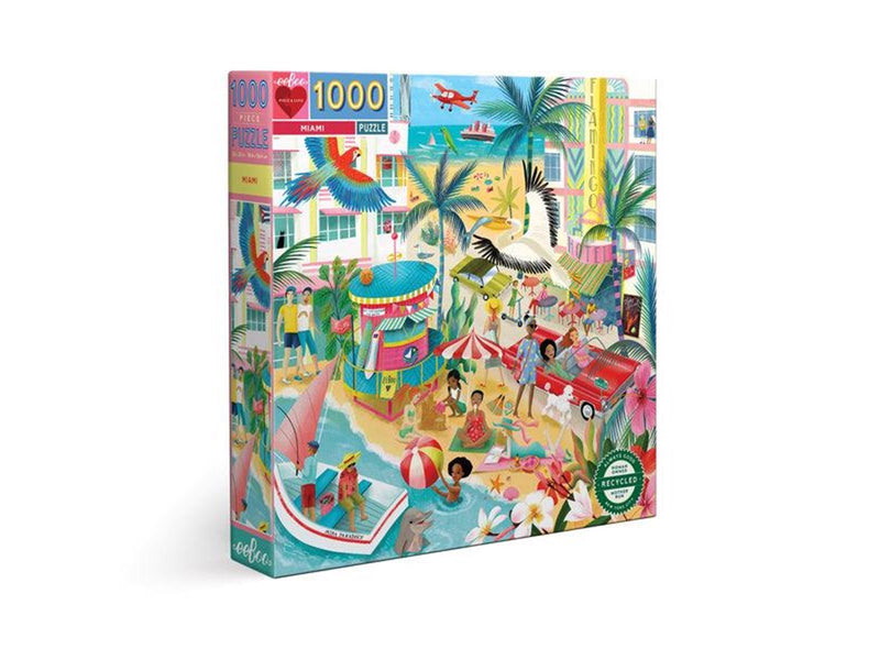 eeBoo Puzzle 1000 pcs - Miami