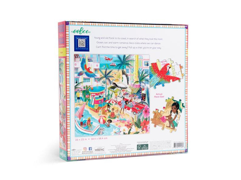 eeBoo Puzzle 1000 pcs - Miami
