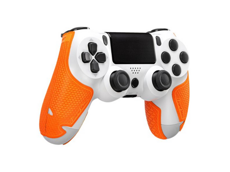 Lizard Skins DSP Controller Grip for PlayStation 4 - Tangerine - Miscellaneous - Sony PlayStation 4