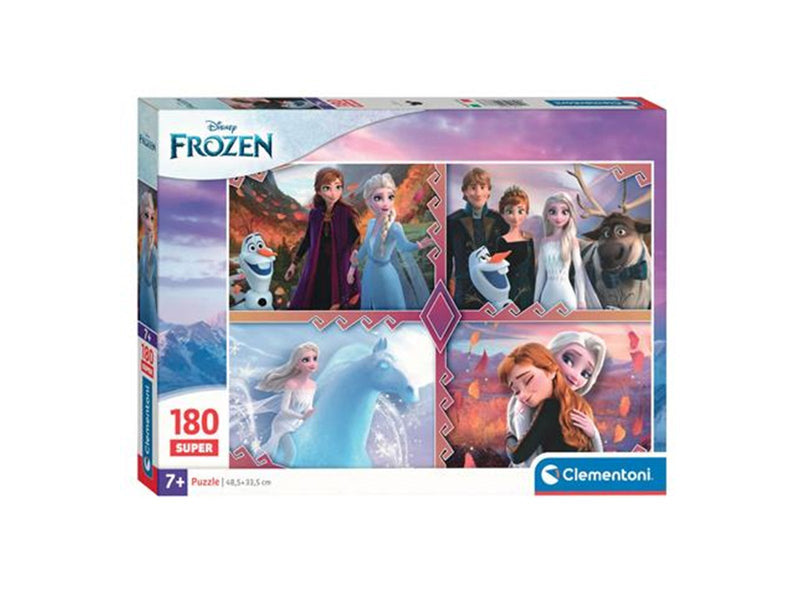 Clementoni Jigsaw Puzzle Super Color Disney Frozen 180pcs. Boden