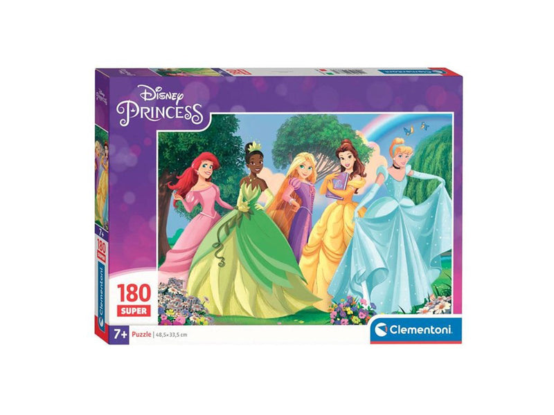 Clementoni Jigsaw Puzzle Super Color Disney Princess 180pcs. Boden