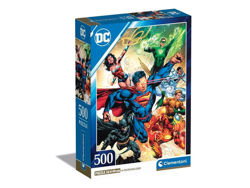 Clementoni Jigsaw Puzzle DC Comics Justice League 500pcs. Boden