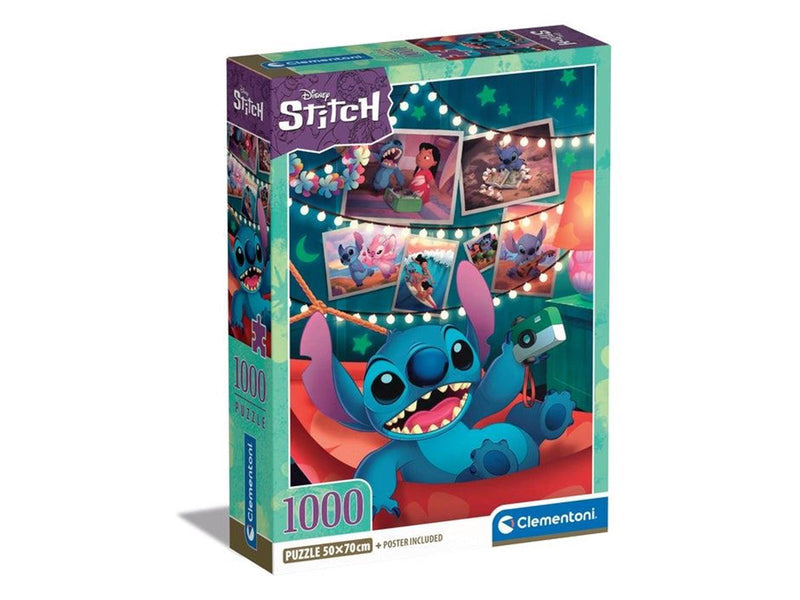 Clementoni Jigsaw Puzzle Disney Stitch 1000pcs. Boden