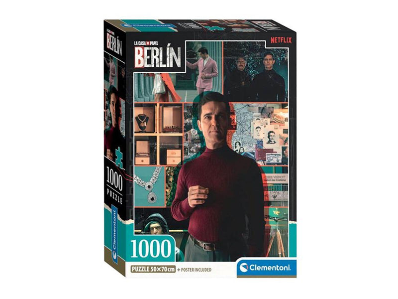 Clementoni Jigsaw Puzzle La Casa de Papel II 1000pcs. Boden