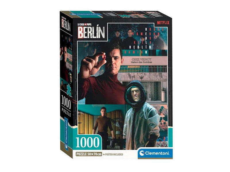 Clementoni Jigsaw Puzzle La Casa de Papel III 1000pcs. Boden