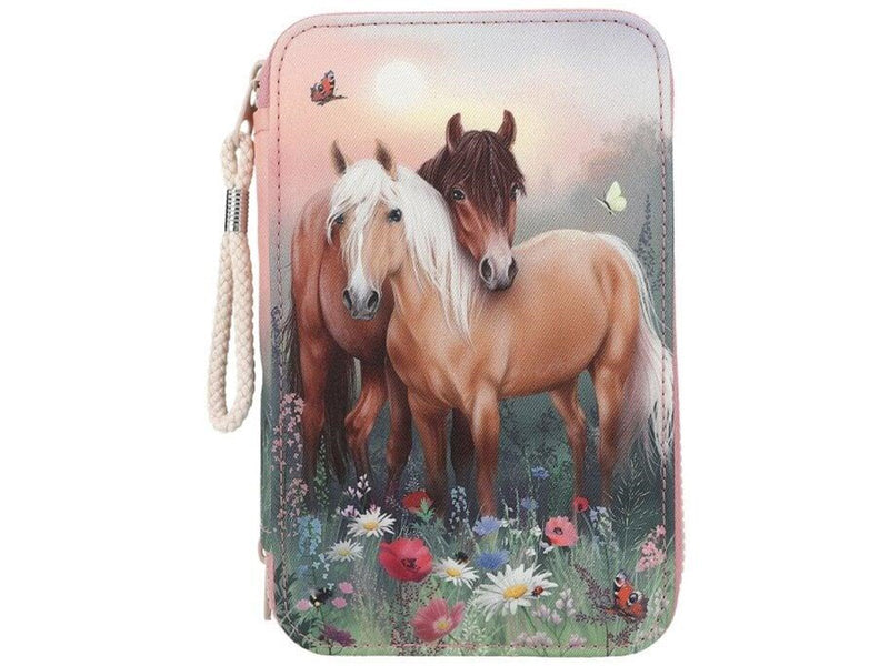 Depesche Miss Melody Triple Pencil Case FLOWERS