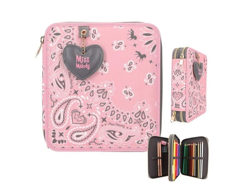 Depesche Miss Melody Double Pencil Case BANDANA