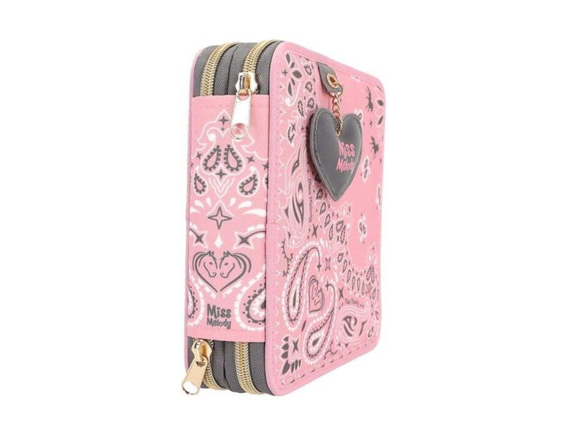 Depesche Miss Melody Double Pencil Case BANDANA