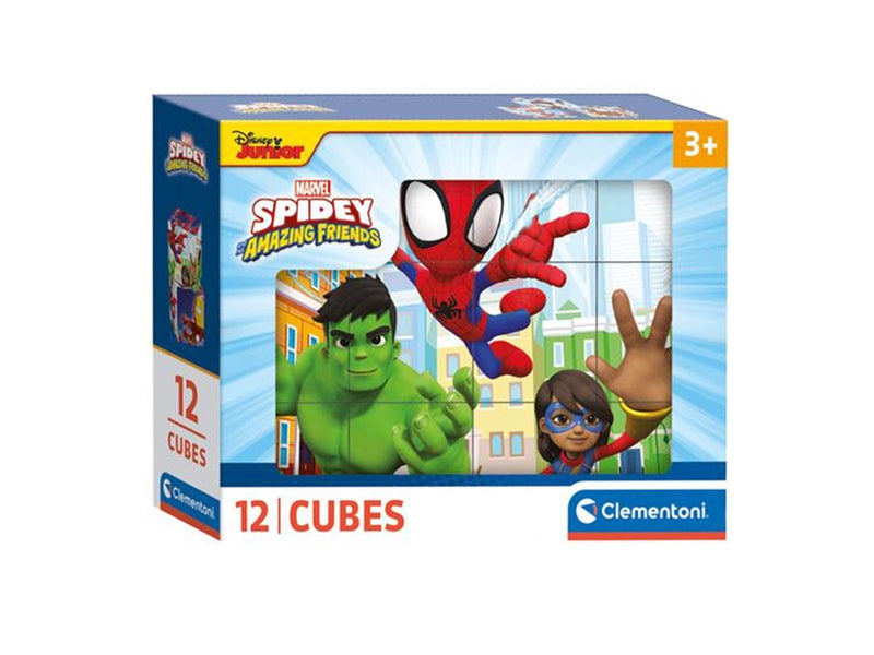 Clementoni Block Puzzle Spidey and His Amazing Friends 12pcs. Block