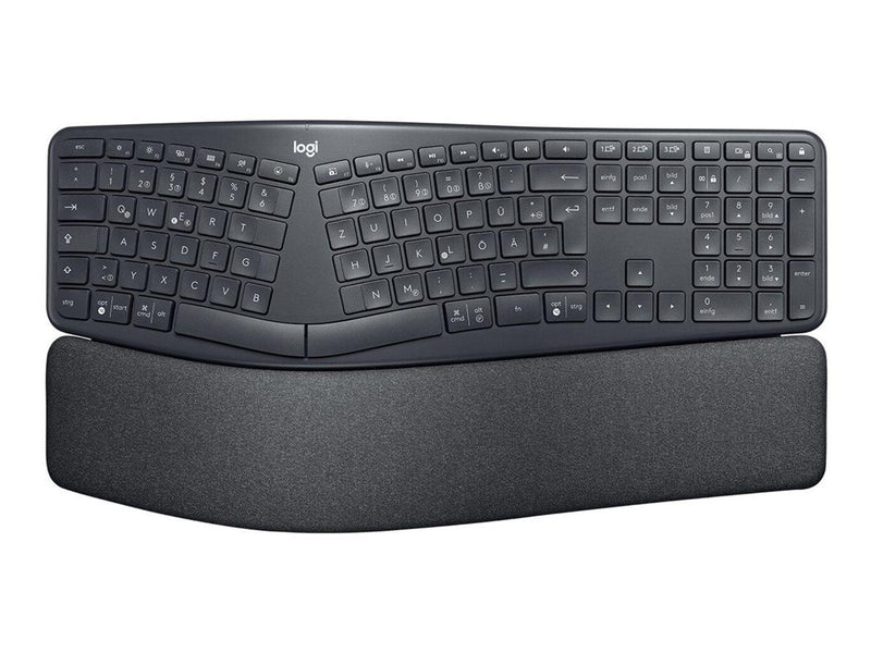 Logitech ERGO K860 Split Keyboard for Business - keyboard - QWERTZ - Swiss - graphite - Tastaturen - Schweiz - Schwarz