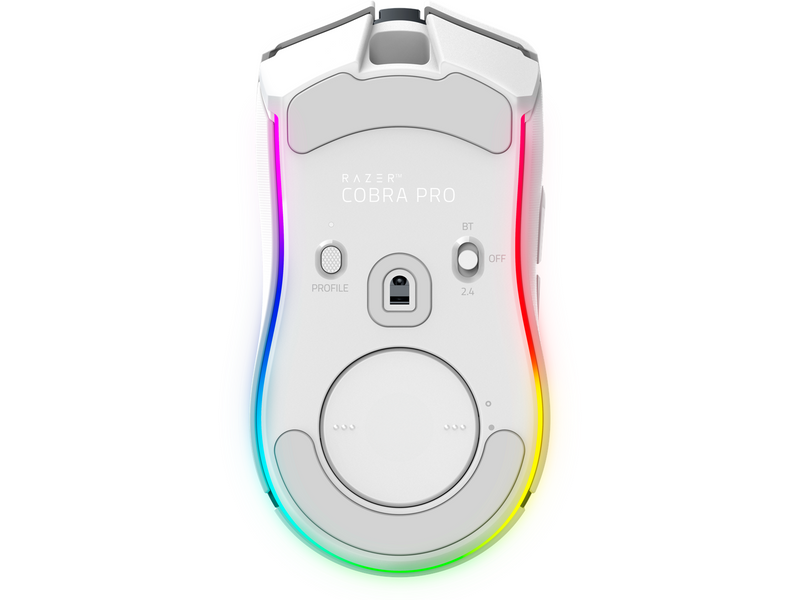 Razer Cobra Pro - Gaming Maus (Weiß mit RGB Licht)