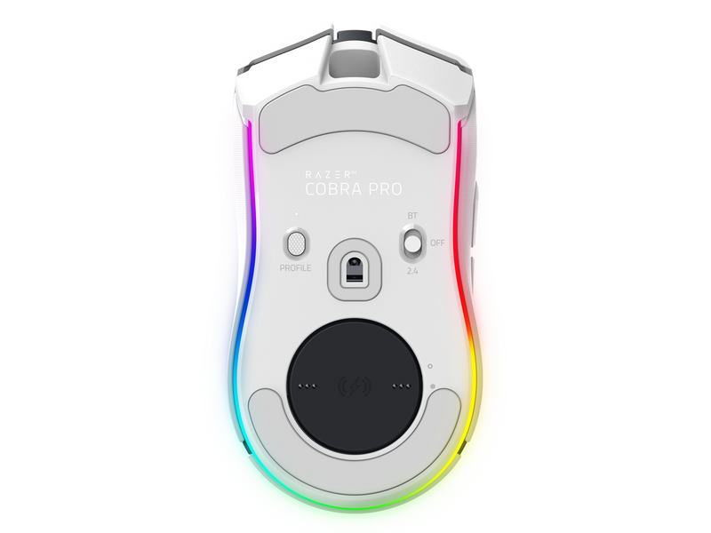 Razer Cobra Pro - Gaming Maus (Weiß mit RGB Licht)