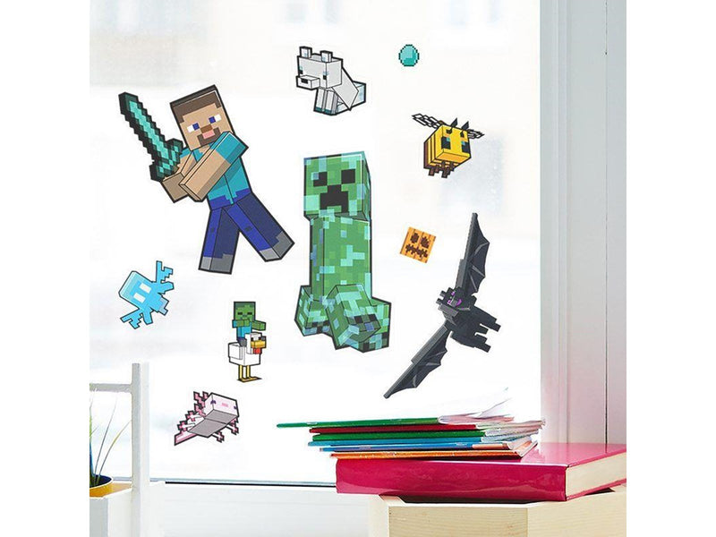 Paladone - Minecraft Window Cling Decals - Aufkleber