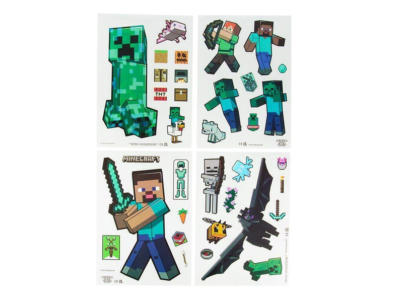 Paladone - Minecraft Window Cling Decals - Aufkleber