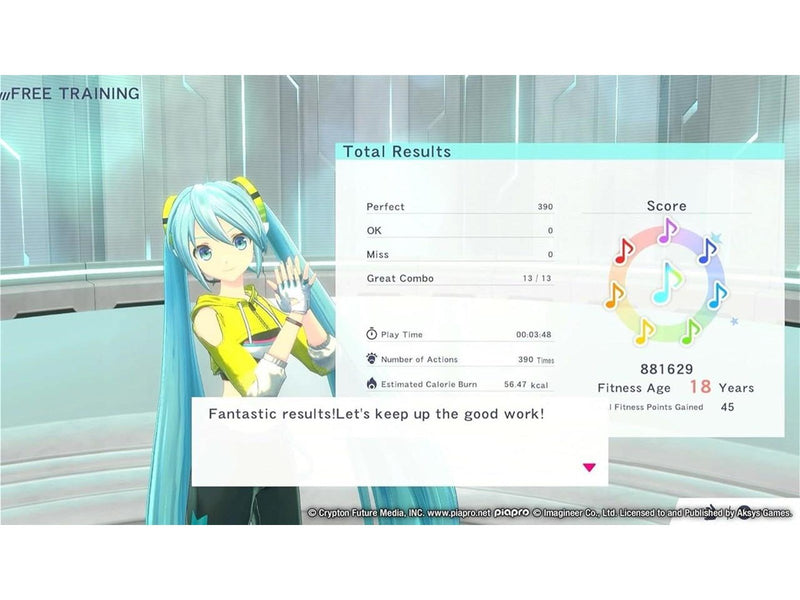 Fitness Boxing feat. HATSUNE MIKU - Nintendo Switch - Sport - PEGI 3