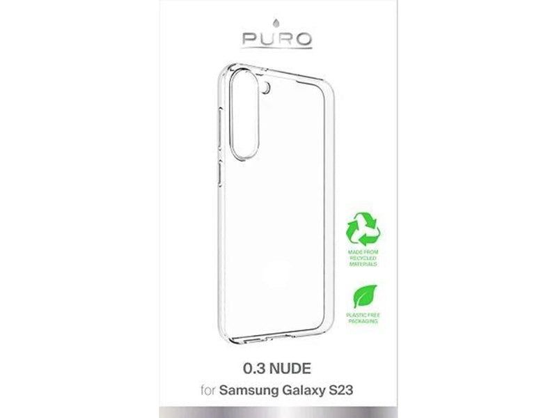 Puro 03 Nude Case Transparent - Samsung Galaxy S23
