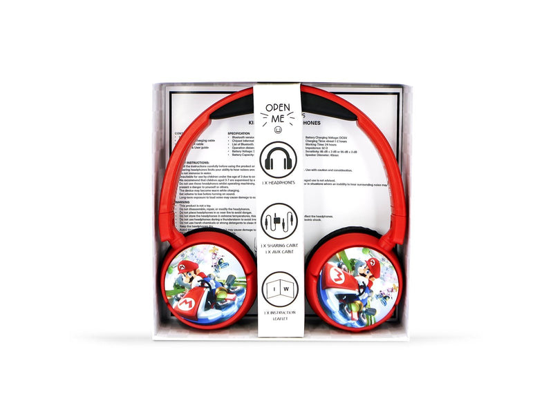 OTL Mario Kart Kids Wireless Headphones